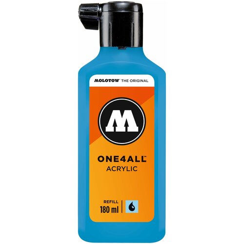 Molotow Заправка акриловая One4All, 180мл, Shock blue sela