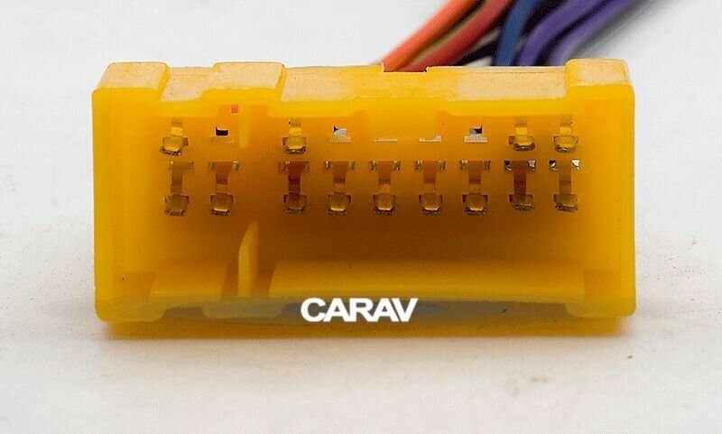 Разъем CARAV 12-018 / ISO - переходник для подключения автомагнитолы (питание + акустика) на автомобили NISSAN 1999+ (select models)