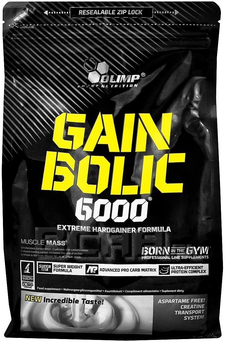 Olimp Sport Nutrition Gain Bolic 6000 (1000 гр) - Olimp Sport Nutrition Gain Bolic 6000 (1000 гр) Ваниль