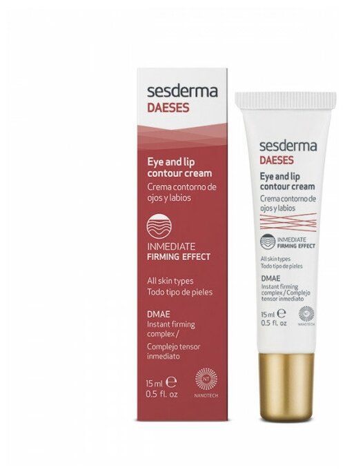 Sesderma DAESES крем-контур для глаз и губ, 15 мл