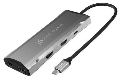 J5create USB-C Multi-Monitor Mini Dock USB4 JCD397