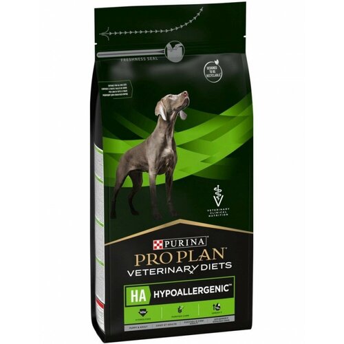 Сухой полнорационный корм ProPLAN Veterinary Diets HA при аллергии для собак 3кг