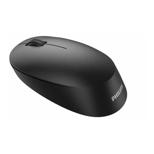 Мышь Wireless Philips SPK7307 24 GHz 3 кнопки 1600dpi бесшумная чёрный 110900₽