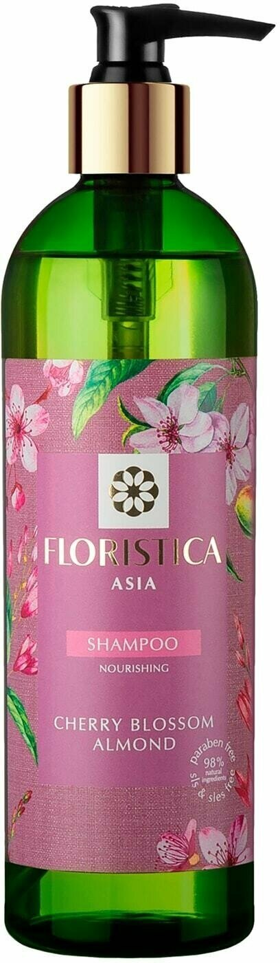 Шампунь для волос Floristica Азия вишневый цвет миндаль 345мл 2 шт