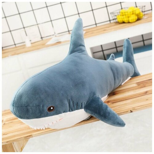 Мягкая игрушка подушка акула 120 см