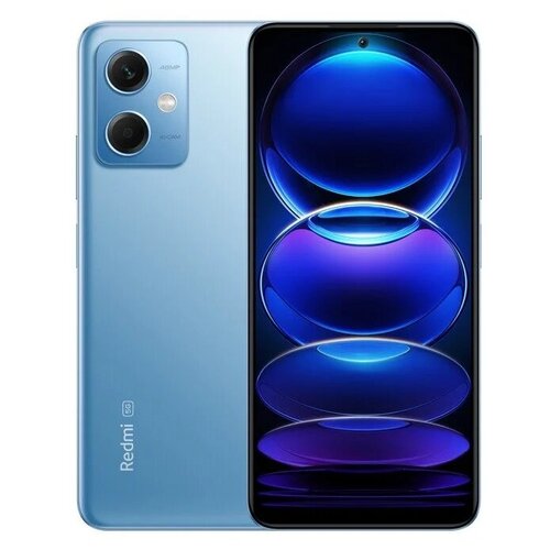 Смартфон Xiaomi Redmi Note 12 5G CN 8/256 ГБ CN, Dual nano SIM, синий смартфон xiaomi redmi note 11 pro 5g cn 8 128 гб cn dual nano sim зелeный