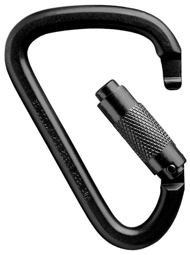 Карабин Mad Rock XL Steel Twist Lock - Black арт. 698403