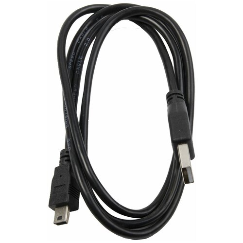 Кабель USB-miniUSB Oxion Стандарт 1 м, ПВХ/медь, цвет чёрный