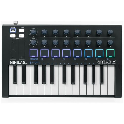 MIDI клавиатуры / MIDI контроллеры Arturia MiniLAB 3 Black Edition