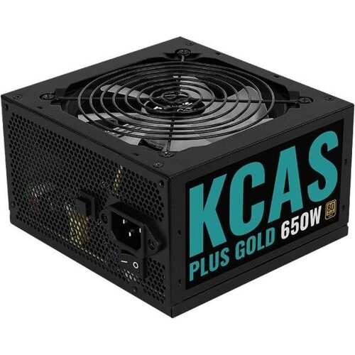 БП ATX 650 Вт Aerocool KCAS PLUS GOLD ACPG-KP65FEC.11 вентилятор aerocool astro 12 pro 3x120мм 17 5db 1000rpm 6 pin подсветка пульт rtl