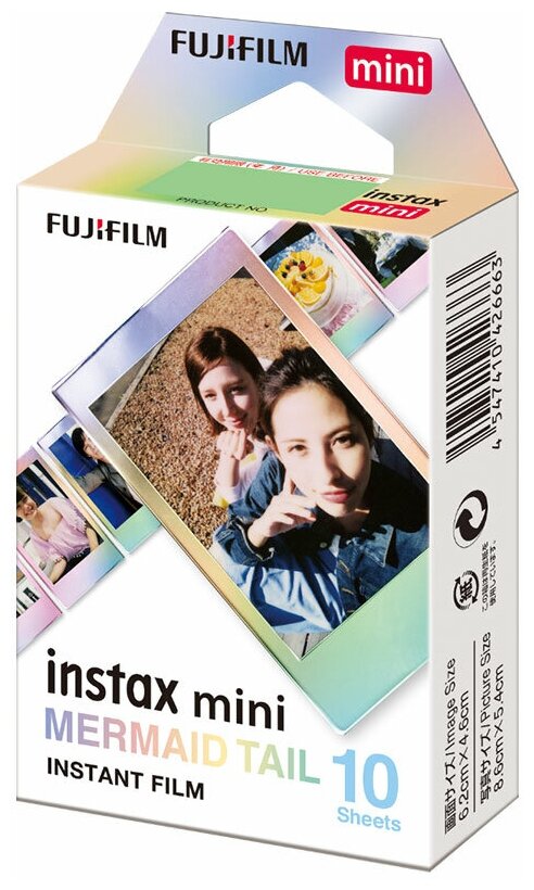 Картридж Fujifilm Instax MINI Mermaid Tail 10 снимков