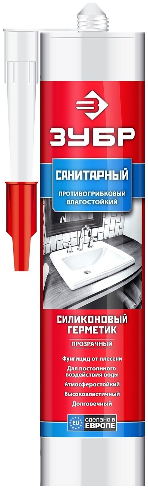 Герметик силиконовый ЗУБР - фото №7