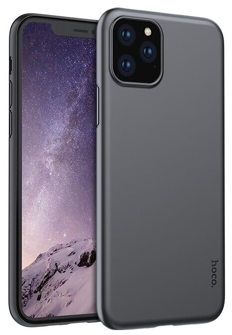 Накладка HOCO Thin Series PP case для iPhone 11 Pro jet черная