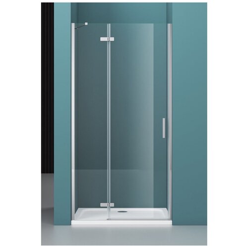 Душевая дверь Belbagno Kraft B-12-60/40-C-Cr-L