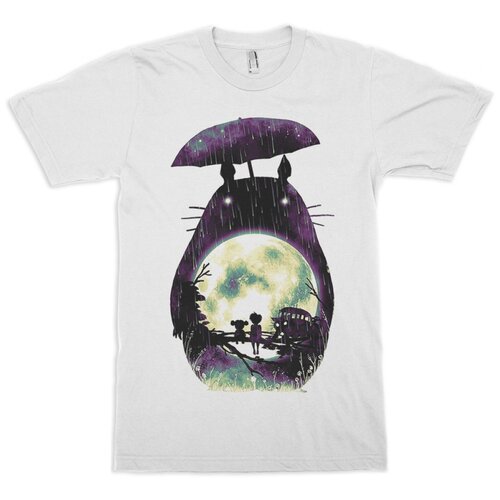 фото Футболка dream shirts тоторо размер 3xl, серый