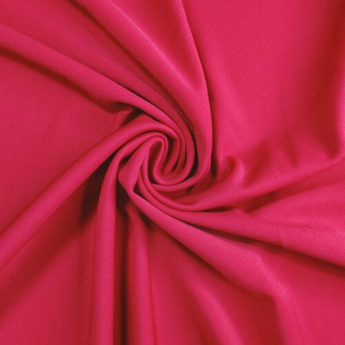 Ткань трикотажная джерси 3,1 м (шир.150 см) цвет красно-малиновый