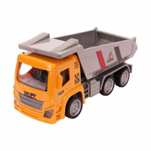 кран тигрес middle truck city 39313 Спецтехника КНР City Builder Truck, Грузовик, инерционная, 14,5 см, в коробке, 1106-8 (2404432)