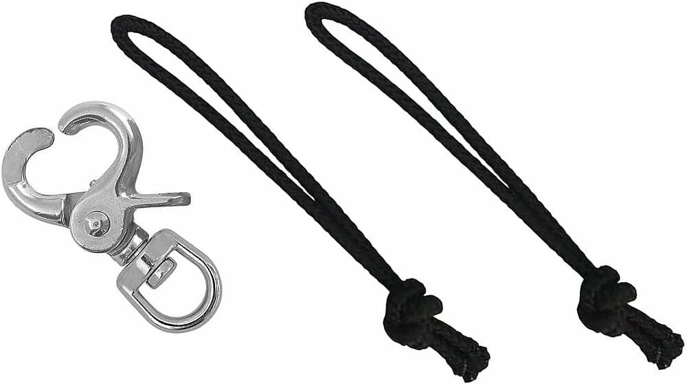 Зажим Branded Boards Snowboard Leash 1 x clips, 2 x Paracords