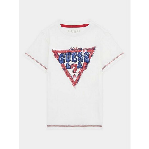 Футболка GUESS, размер 6Y [METY], белый