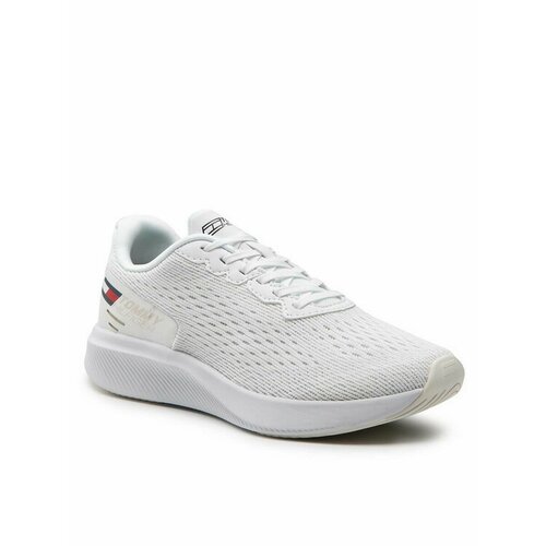 Кроссовки TOMMY HILFIGER, размер EU 39, белый woman mesh sneakers women