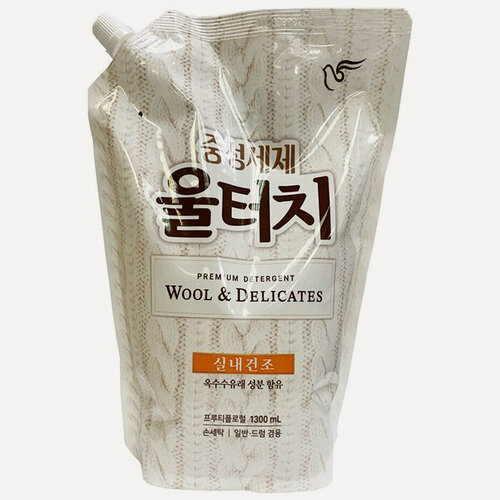 Изображение товара Pigeon Corporation Гель для стирки шерстяных и деликатных тканей Wool Touch Soft Pearl, 1,3 л