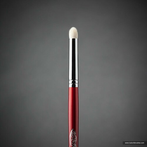 Кисть для макияжа Ludovik №53wk из ворса белой премиальной козы