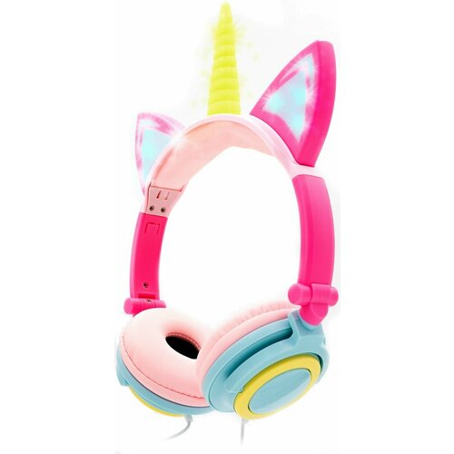 Накладные наушники YIVO LX-U107 розовый 518000₽