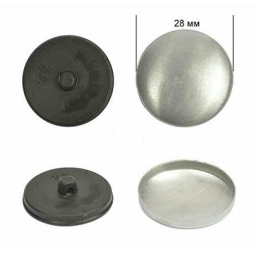 Заготовки под пуговицы 25шт N44 28мм 780₽