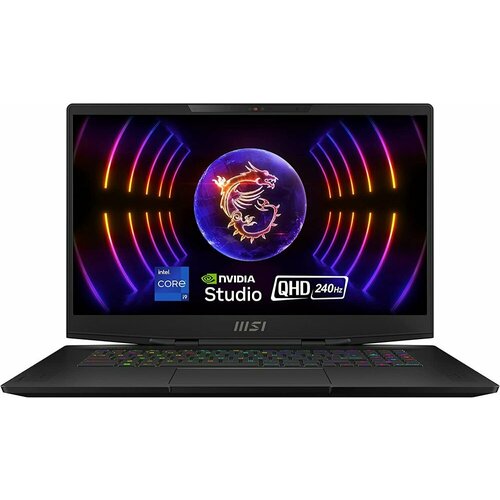 173 Игровой ноутбук MSI Stealth 17 Studio Intel i9-13900H RTX 4080 32GB RAM SSD 1TB QHD 240Hz Win 11 Home A13VH-053US английская раскладка 29549000₽