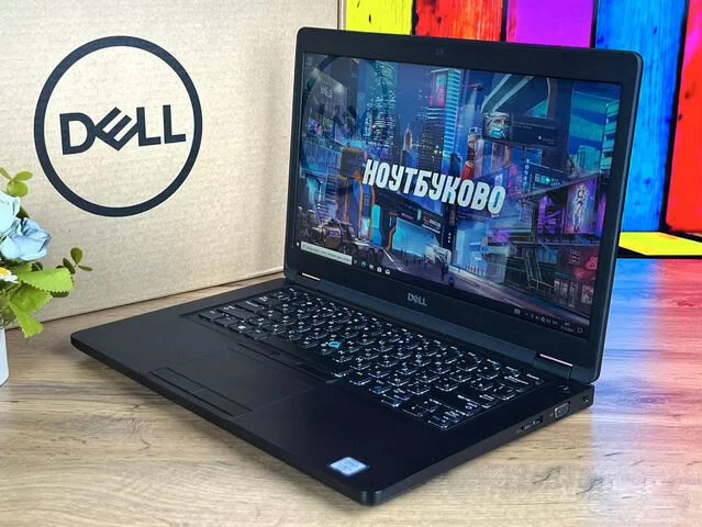 14.0" Ноутбук Dell Latitude 5490, 1920 x 1080 IPS, Intel core i5-7300U 2.6 Ghz, RAM 8 ГБ, SSD 256 ГБ, Intel UHD 620, Win11