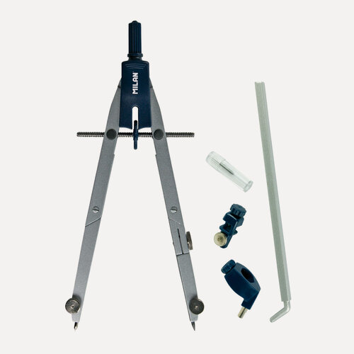 Изображение товара Циркуль "Milan" металлический в пенале 80050