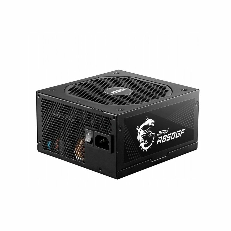 Блок питания MSI MPG A850GF 850W, 80 PLUS Gold, полностью модульный, RTL {6} (754273)