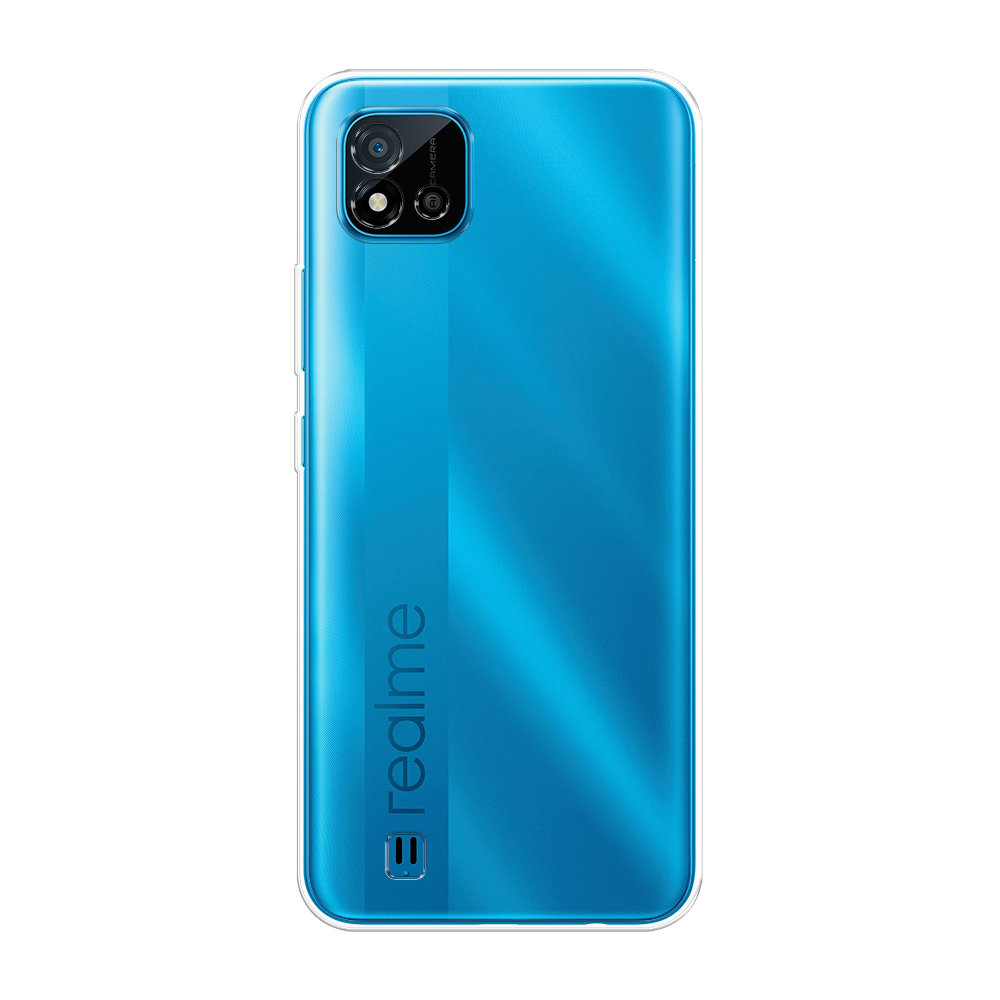 Чехол на Realme C11 (2021) / Реалми C11 (2021) прозрачный