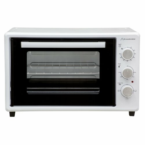Мини-печь электрическая Schaub Lorenz SLE OW4031 3 режима 40л мощность 14 кВт верхний и нижний нагрев таймер 90 мин автоматическое отключение со звуковым сигналом 864800₽