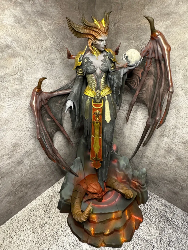 Lilith Diablo 4 Лилит фигурка (окрашена) (20 см / Разноцветный (покрашен))