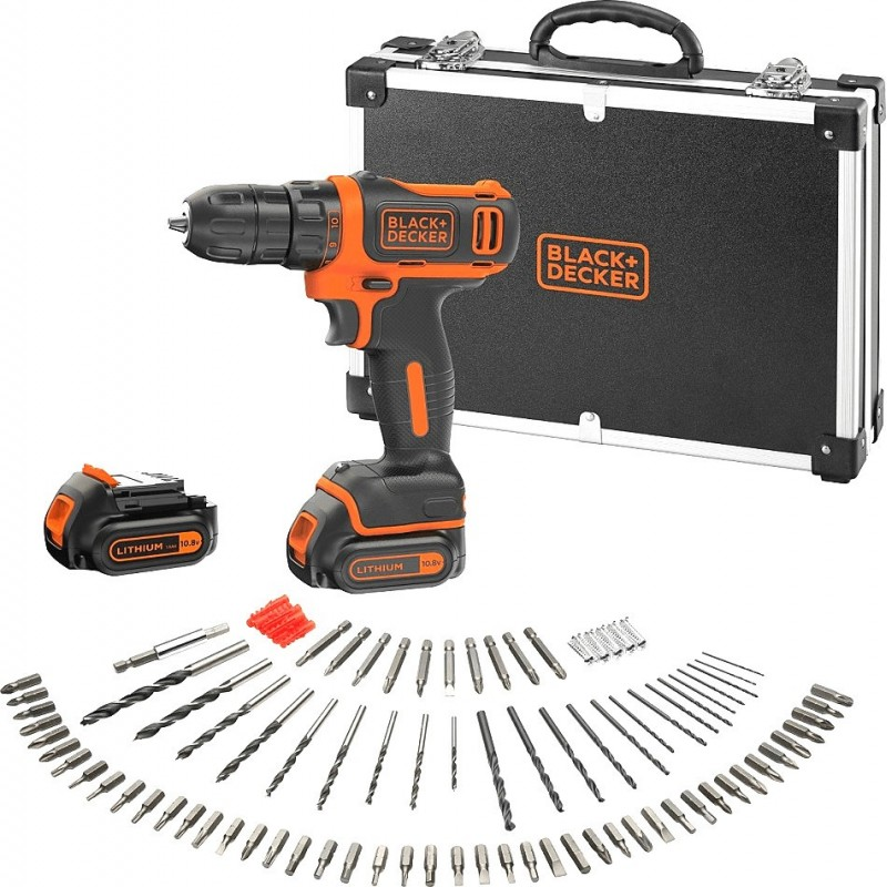 фото Дрель-шуруповерт Black&Decker BDCDD12BAFC-QW