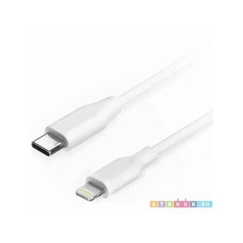 Кабель USB Type-C-Lightning Filum FL-C-U2-CM-LM-1M-W 1 м, USB 2.0, белый, 3 А, разъемы: USB Type С male - Lightning male, пакет