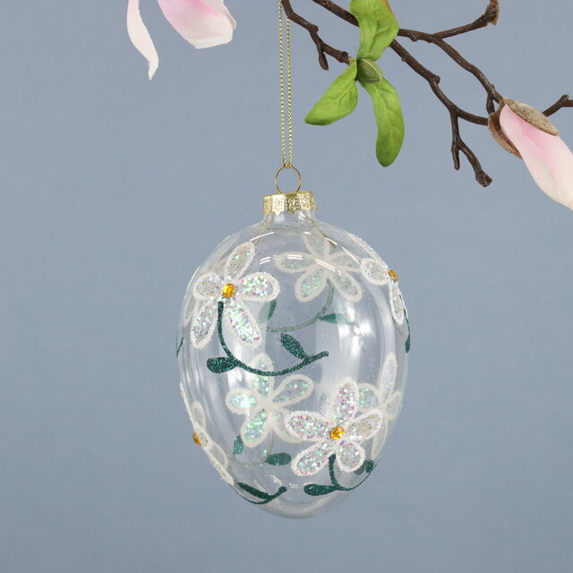 Goodwill Подвесное украшение Spring Flower 12 см, стекло PE 50061