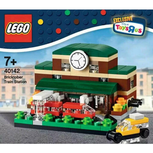 LEGO Promotional 40142 Железнодорожный вокзал Бриктобер пазл железнодорожный вокзал 100 элементов