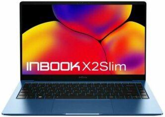 Ноутбук Infinix Inbook X2 GEN11 XL23 IPS FHD (1920x1080) 71008300931 Синий 14" Intel Core i5-1155G7, 8ГБ DDR4, 512ГБ SSD, Iris Xe Graphics, Windows 11 Home