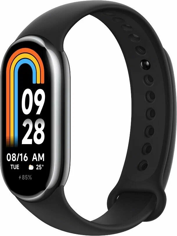 Умный браслет Xiaomi Smart Band 8 48 мм без NFC Global для РФ, graphite black