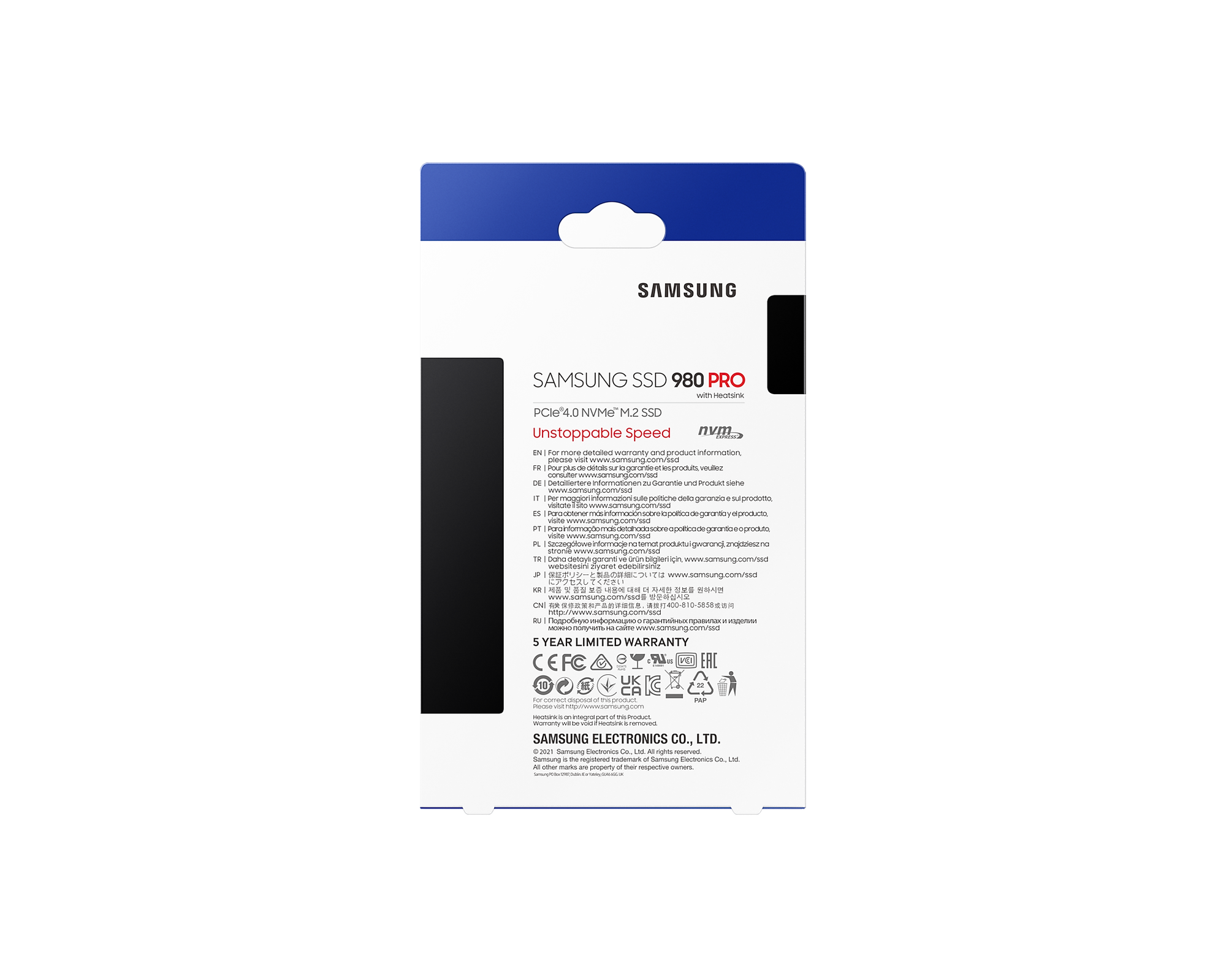 Накопитель SSD Samsung 980 PRO 1TB (MZ-V8P1T0C) - фото №17