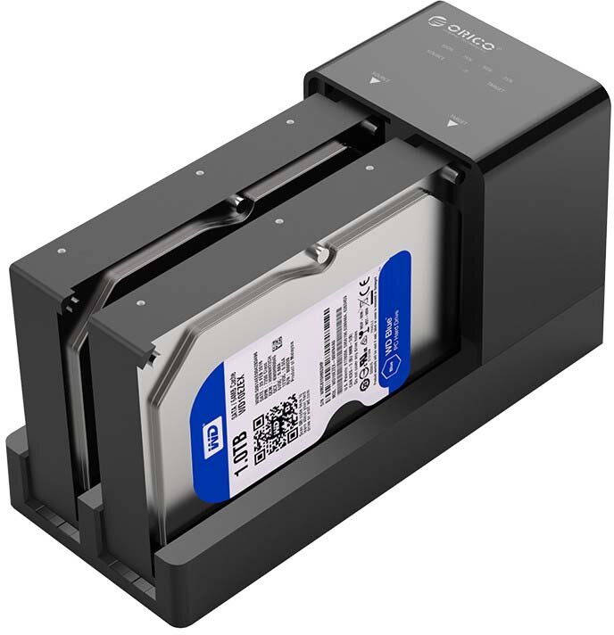 Док-станция для HDD Orico 6528US3-C Black (6528US3-C-BK)