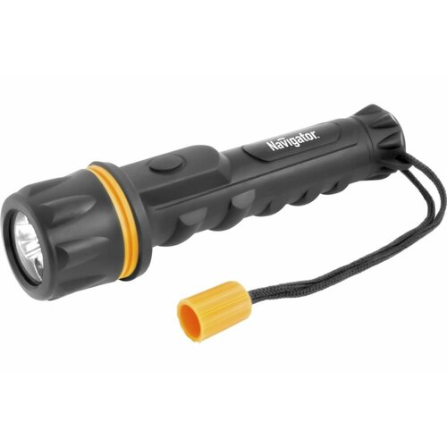 Navigator Фонарь NPT-R06-2AA Пластик + резина. 1LED 0.5Вт 71584