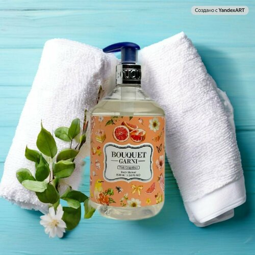 Корейский гель для тела BOUQUET GARNI Розовый грейфрукт 1150₽
