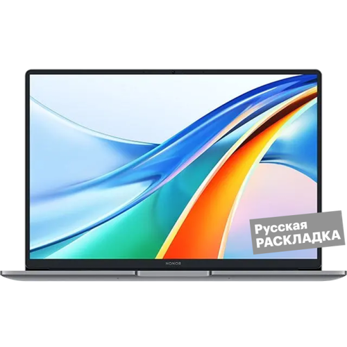 HONOR Ноутбук HONOR MagicBook MB X16 Pro 2024 i5 16512GB 16 Серый 5301AHQR 7799000₽