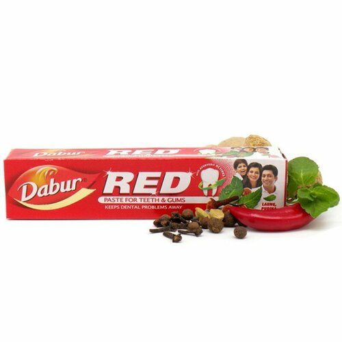 Зубная паста Ред марки Говиндая (Red toothpaste Govindaya), 100 грамм