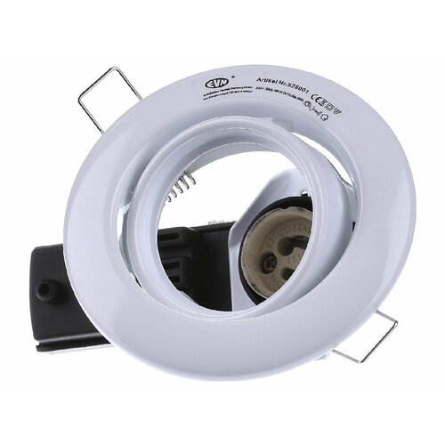 Встраиваемый светильник 1x50 Вт 525 001 ws EVN 525001 4037293525015 9942₽