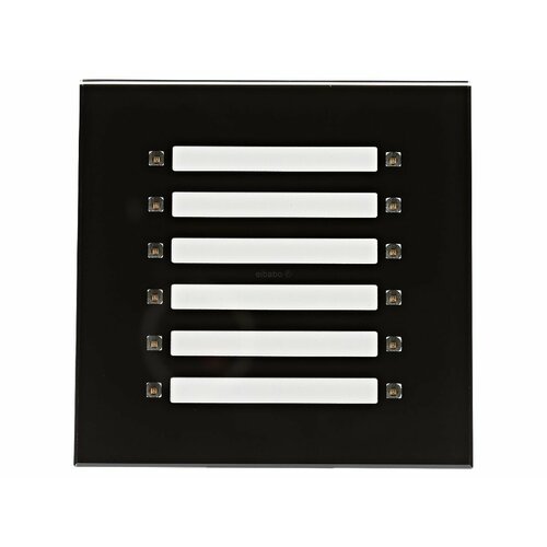 Светодиодный индикатор MDT Glas, черный, для домашней автоматизации KNX SCN-GLED1S.01 – MDT – 4251916111397 сенсорная клавиша черного цвета для домашней автоматизации knx 5024905
