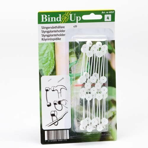 фото Крепеж пластиковый, белый